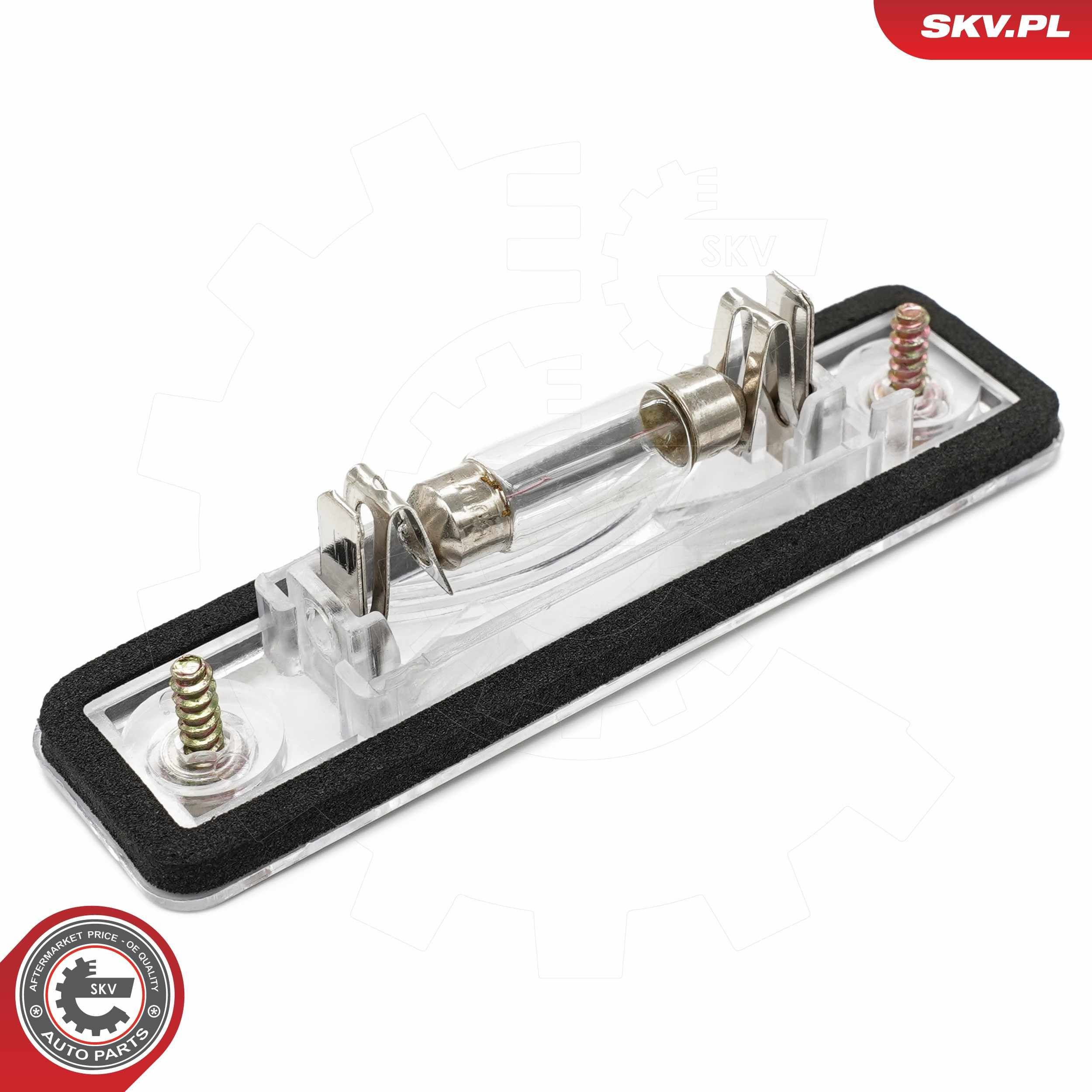 Lampa oświetlenia tylnej tablicy rejestracyjnej Opel Meriva A minivan (2003 - 2010) cena, od 15,52 USD